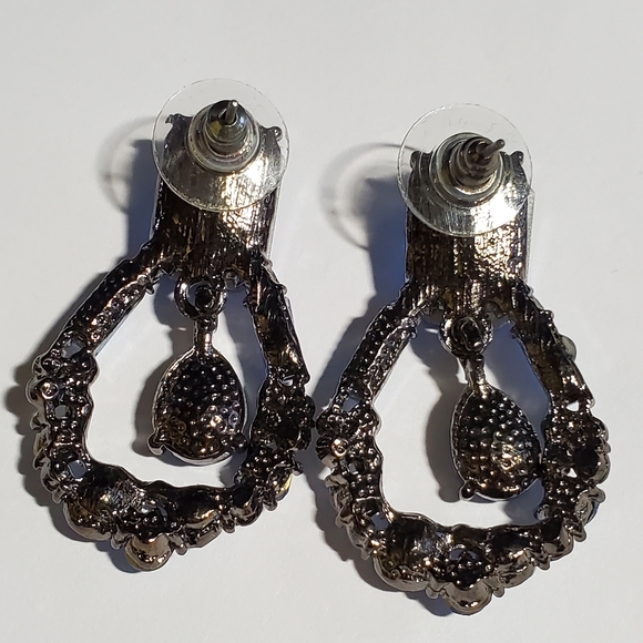 Blue Drop Earrings - Picture 2 of 8